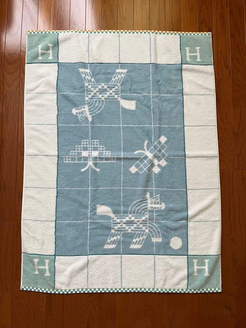 HERMES アニモー・ナッテ バスタオル